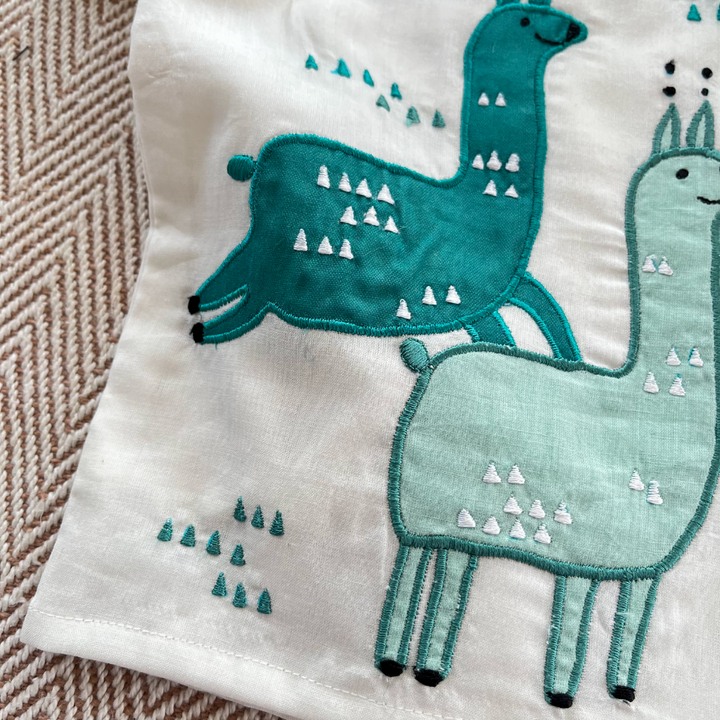 Bhaakur Alpacas Cotton Jhabla Set
