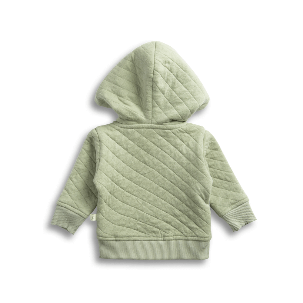 Tiny Twig Quilted Hoodie