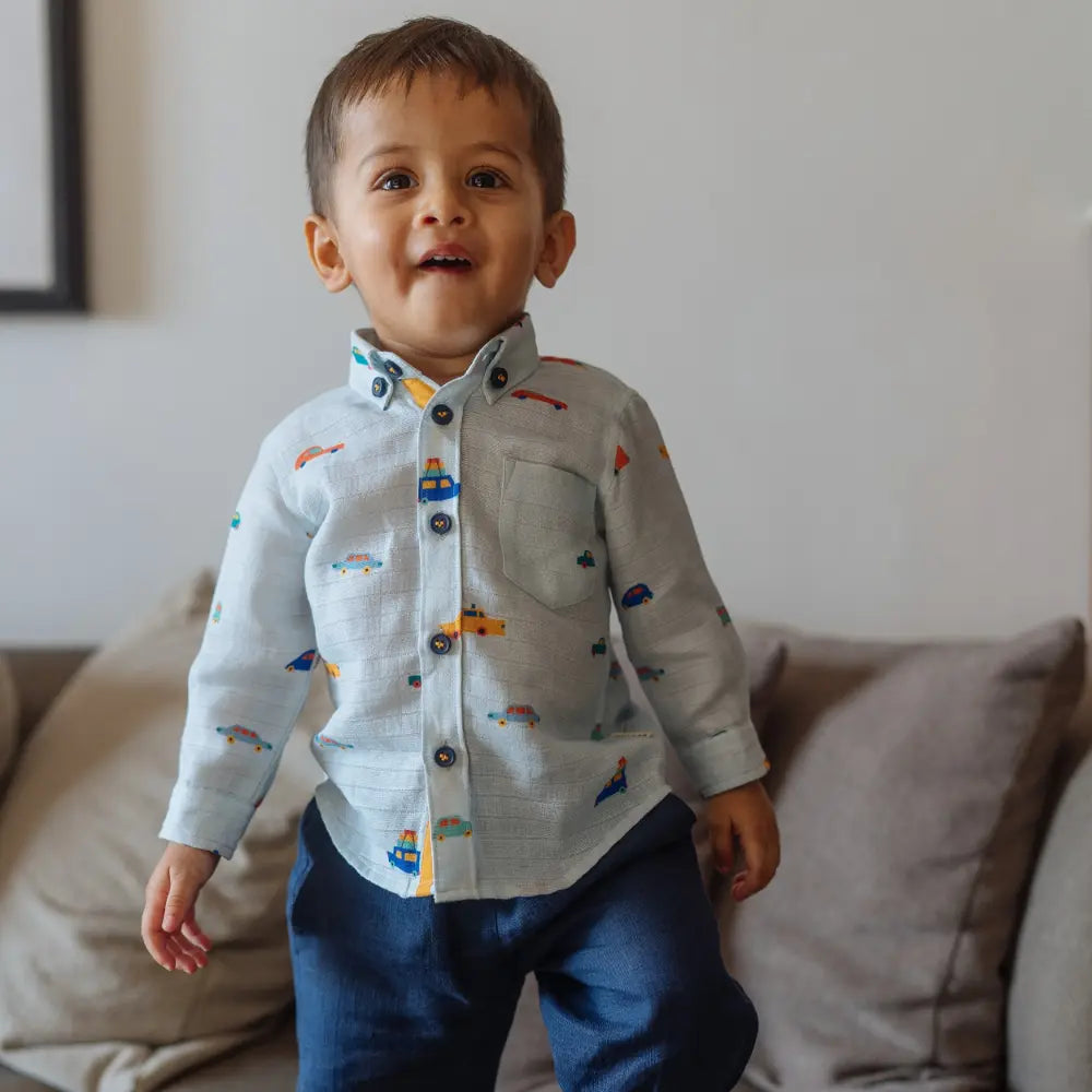 Dulaar Organic Muslin Shirt