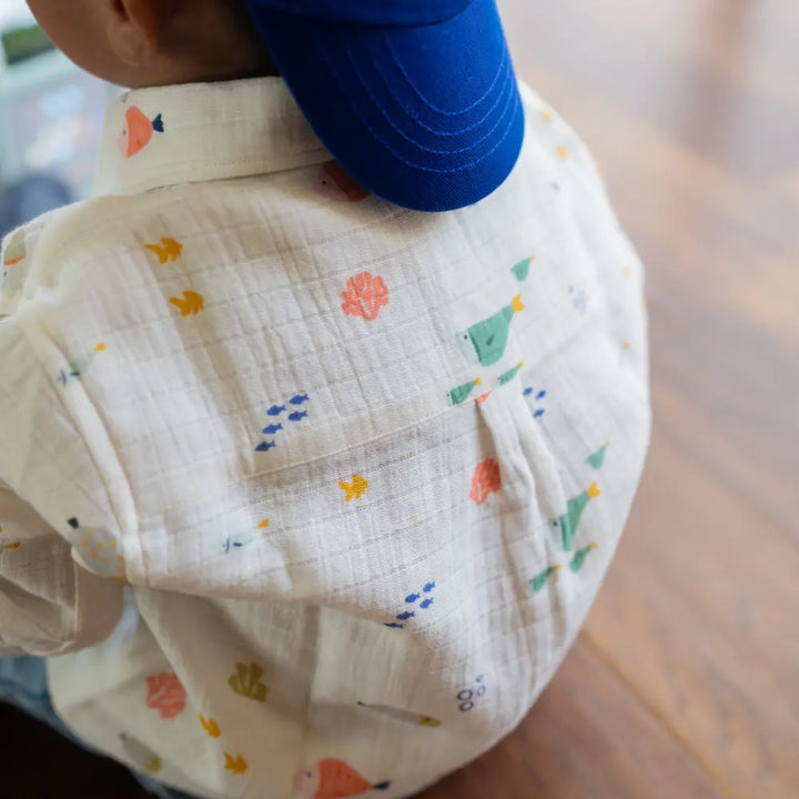 Dulaar Organic Muslin Shirt - Scuba Life