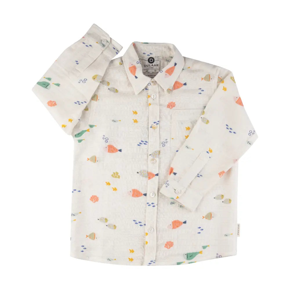 Dulaar Organic Muslin Shirt - Scuba Life