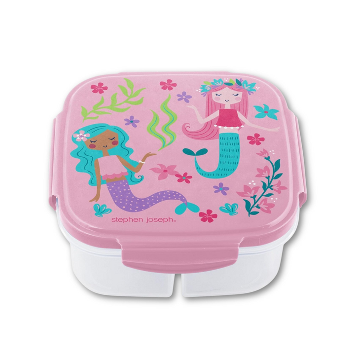 Stephen Joseph Snack Box With Ice Pack - Mermaid