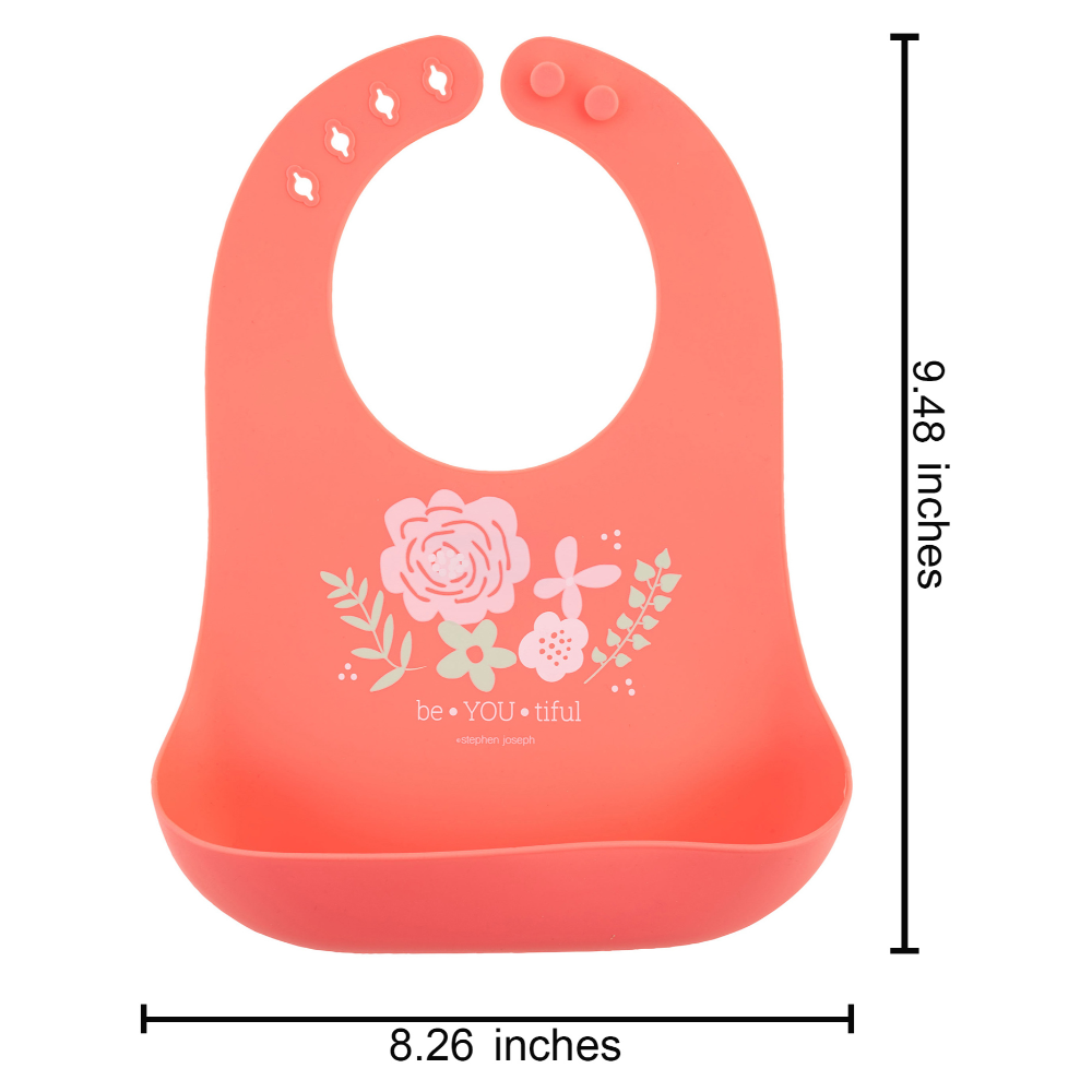 Stephen Joseph Silicone Bib