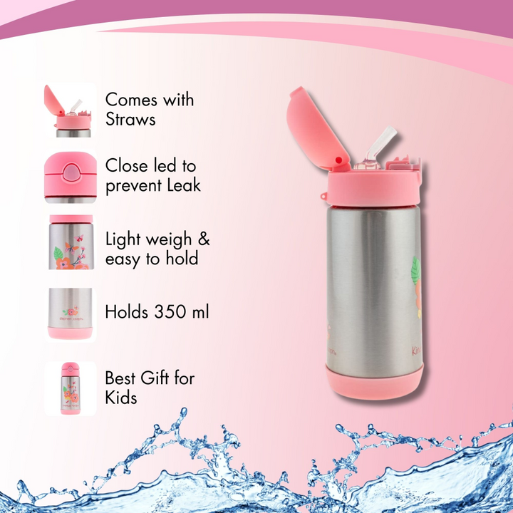 Stephen Joseph Double Wall SS Bottles - Floral