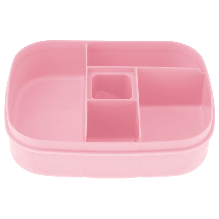 Stephen Joseph Bento Box With Removable Tray - Bento Box Print (Pink)