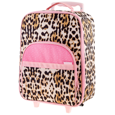 All Over Print Rolling Luggage Leopard 