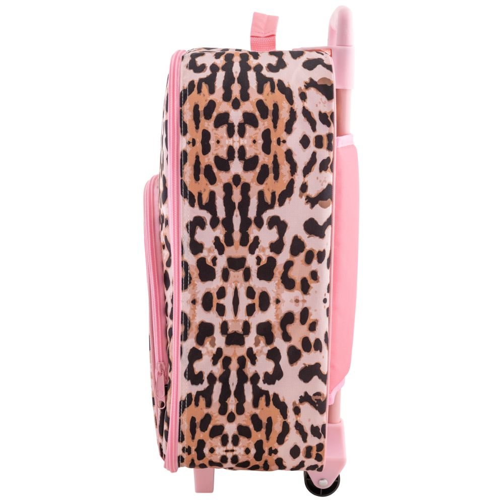 All Over Print Rolling Luggage Leopard 