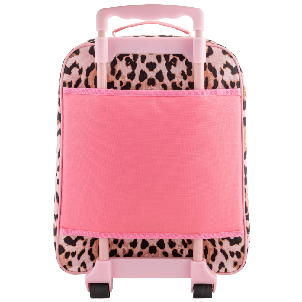 All Over Print Rolling Luggage Leopard 