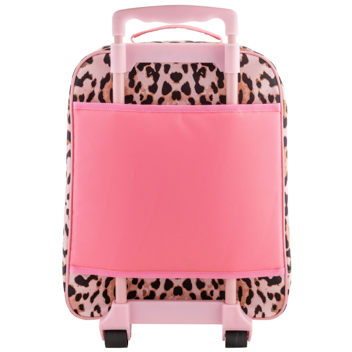All Over Print Rolling Luggage Leopard 
