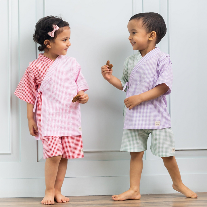Rattle &amp; Co Poolside Popsicle Kimono Shorts Set