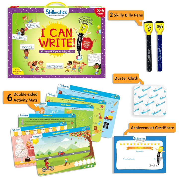 Skillmatics I Can Write - Reusable Activity Mats