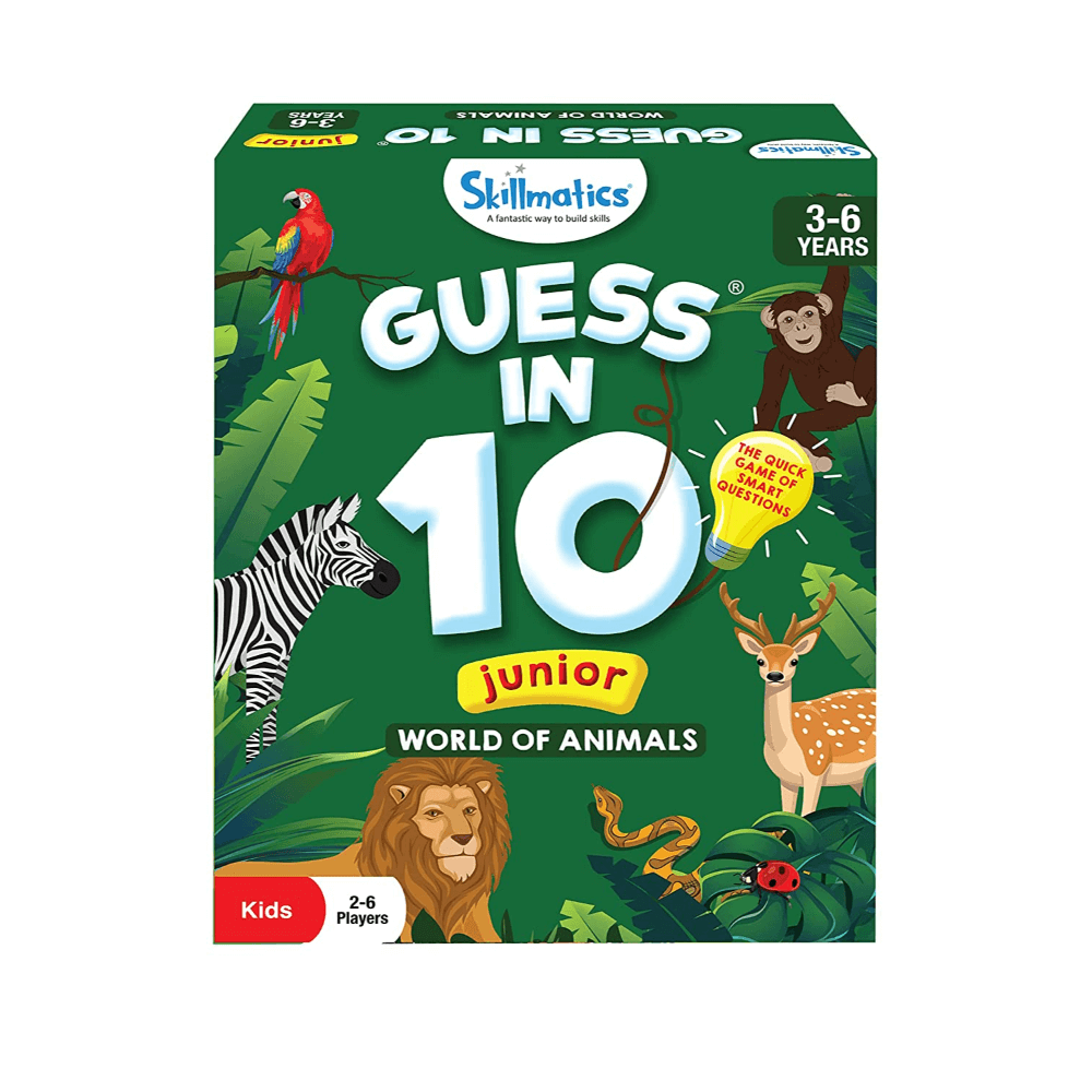 Skillmatics Guess in 10 Junior - World of Animals