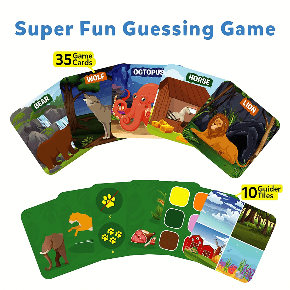 Skillmatics Guess in 10 Junior - World of Animals