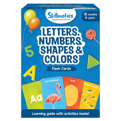 Skillmatics Flash Cards - Letters, Numbers, Shapes & Colors