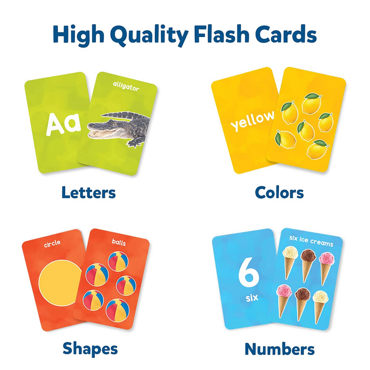 Skillmatics Flash Cards - Letters, Numbers, Shapes &amp; Colors