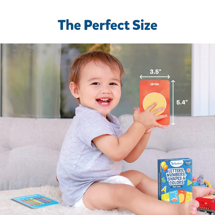 Skillmatics Flash Cards - Letters, Numbers, Shapes &amp; Colors