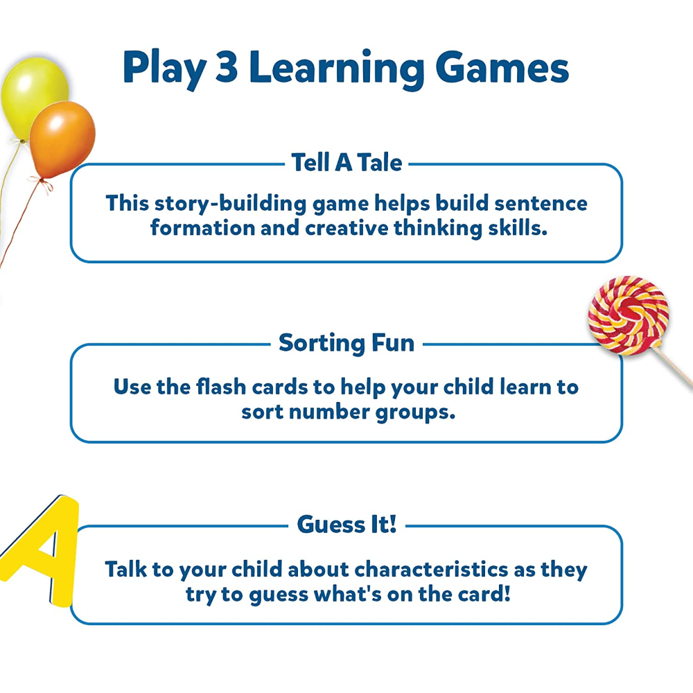 Skillmatics Flash Cards - Letters, Numbers, Shapes &amp; Colors