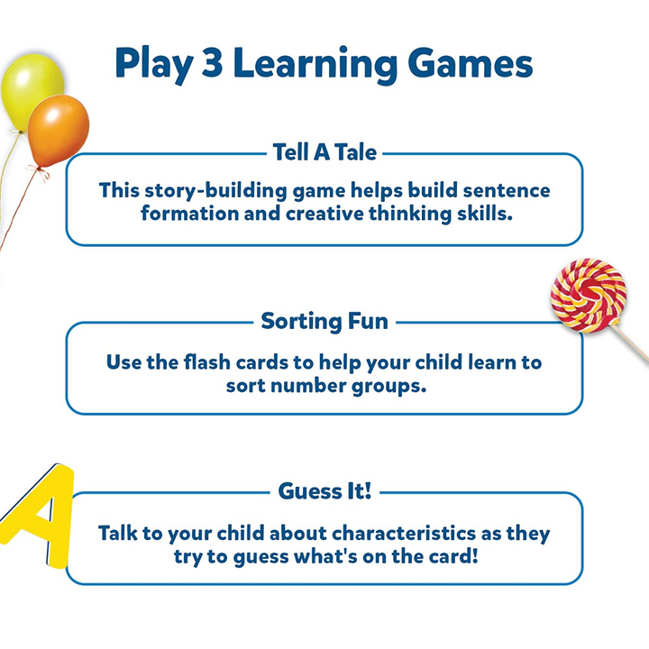 Skillmatics Flash Cards - Letters, Numbers, Shapes &amp; Colors