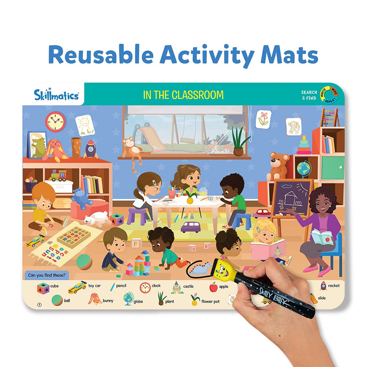 Skillmatics Search &amp; Find Megapack - Reusable Activity Mats