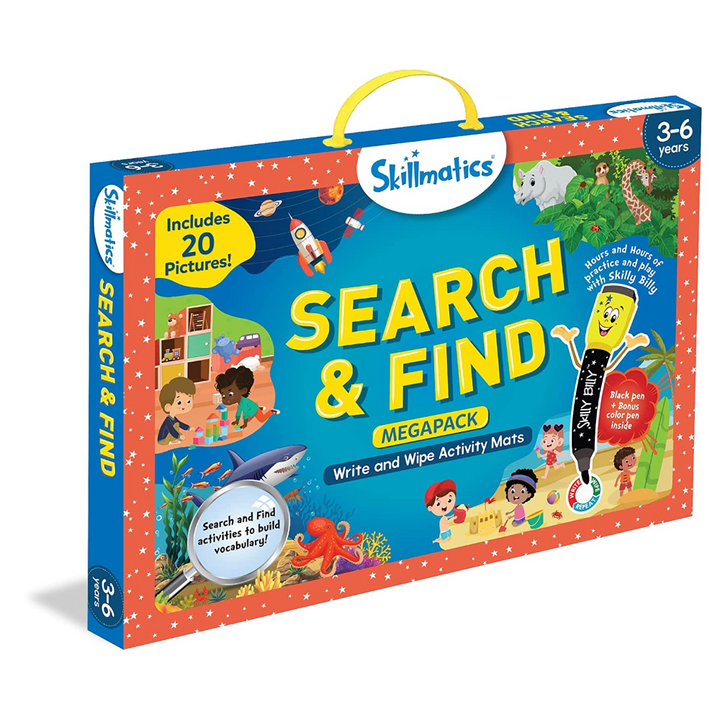 Skillmatics Search &amp; Find Megapack - Reusable Activity Mats