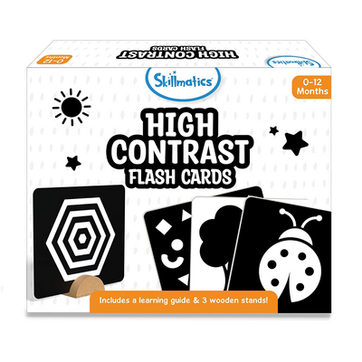 Skillmatics High Contrast Flash Cards for Infants