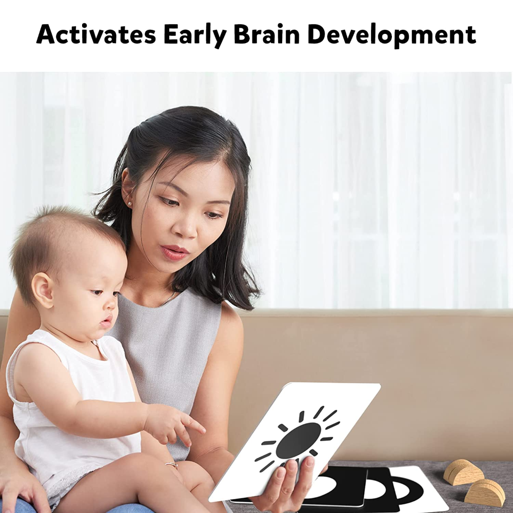 Skillmatics High Contrast Flash Cards for Infants