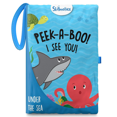 Skillmatics Peek-A-Boo - Under The Sea Interactive Cloth Book