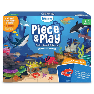 Skillmatics Piece & Play - Underwater Animals Game