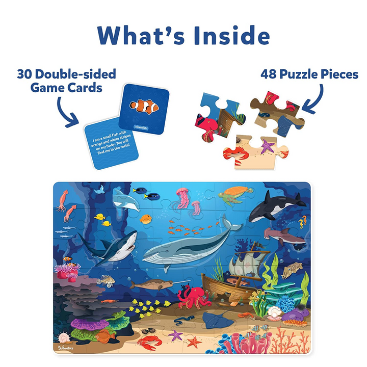 Skillmatics Piece &amp; Play - Underwater Animals Game