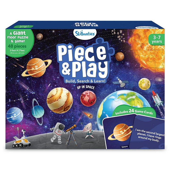 Skillmatics Piece &amp; Play - Up In Space Game