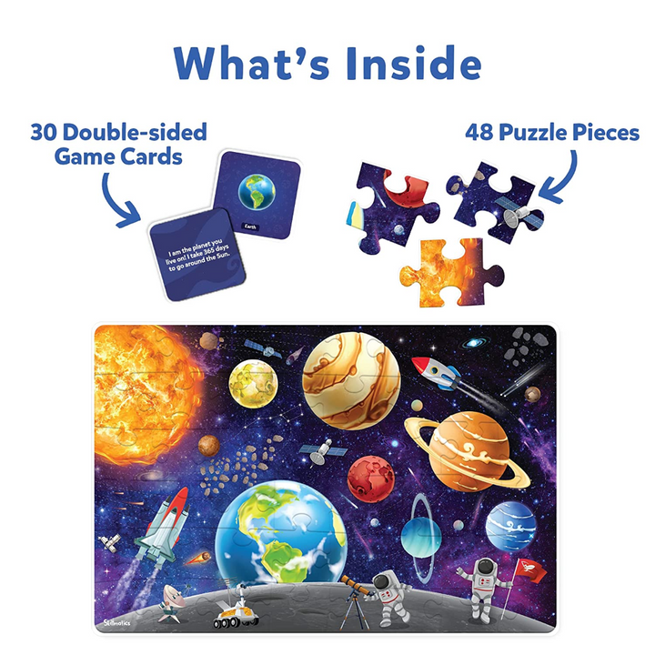 Skillmatics Piece &amp; Play - Up In Space Game