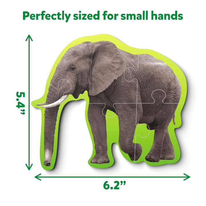 Skillmatics Step By Step Puzzle - Wild Animals