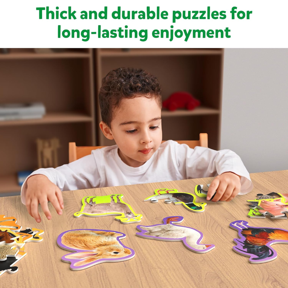 Skillmatics Step By Step Puzzle - Farm Animals