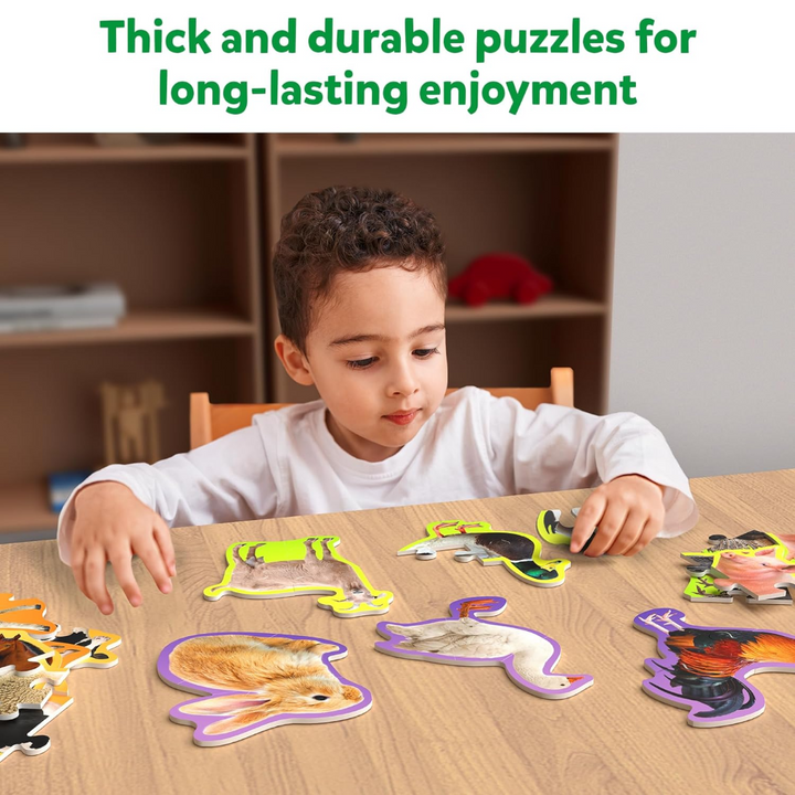 Skillmatics Step By Step Puzzle - Farm Animals