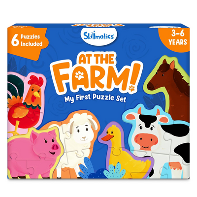 Skillmatics My First Puzzle Set - Farm Animal