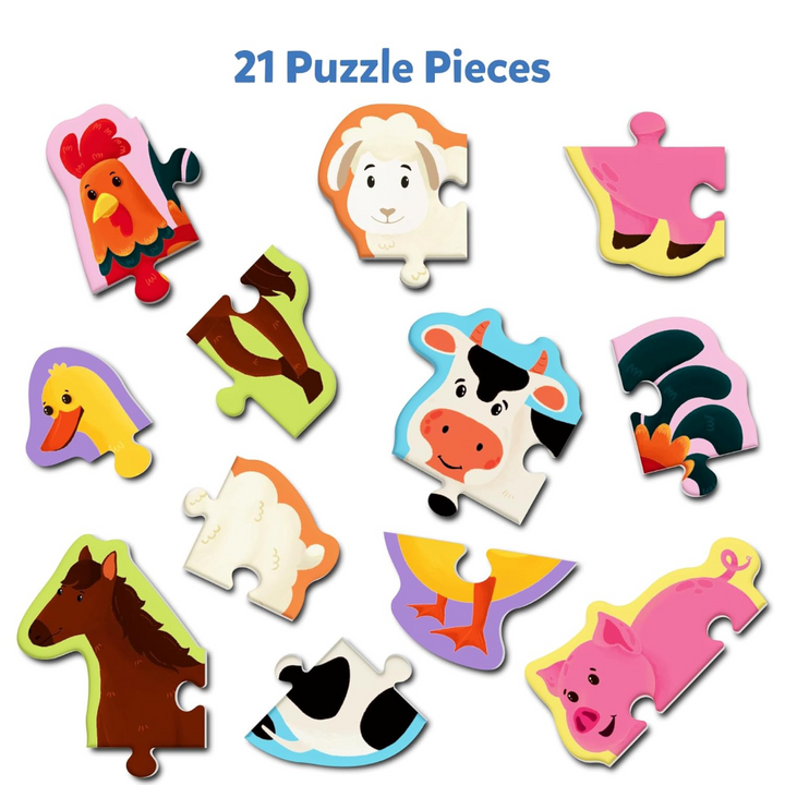 Skillmatics My First Puzzle Set - Farm Animal