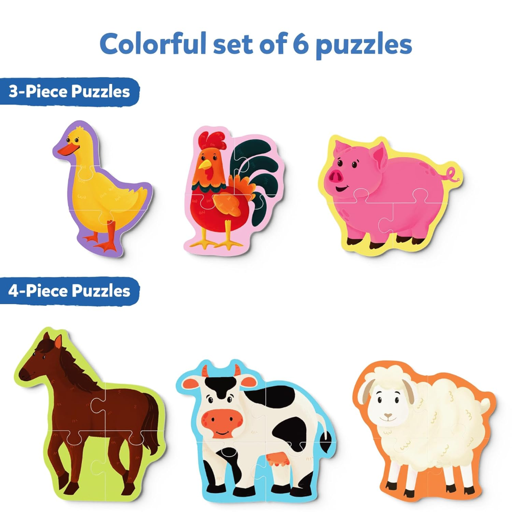 Skillmatics My First Puzzle Set - Farm Animal