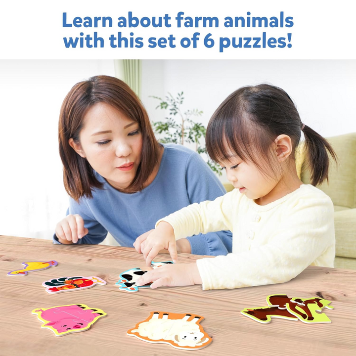 Skillmatics My First Puzzle Set - Farm Animal