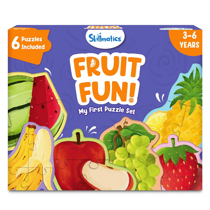 Skillmatics My First Puzzle Set - Fruit Fun