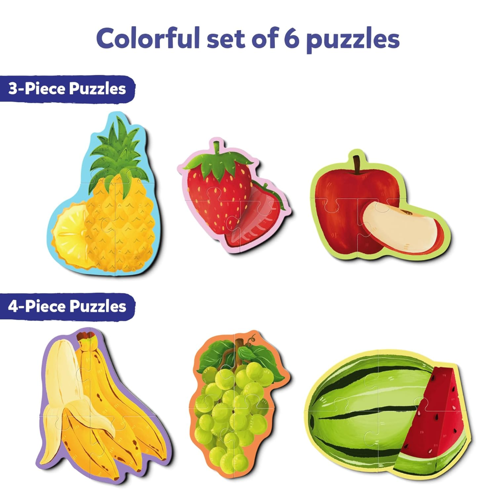 Skillmatics My First Puzzle Set - Fruit Fun