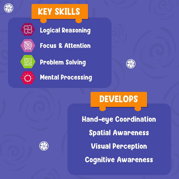 Skillmatics My First Puzzle Set - Fruit Fun