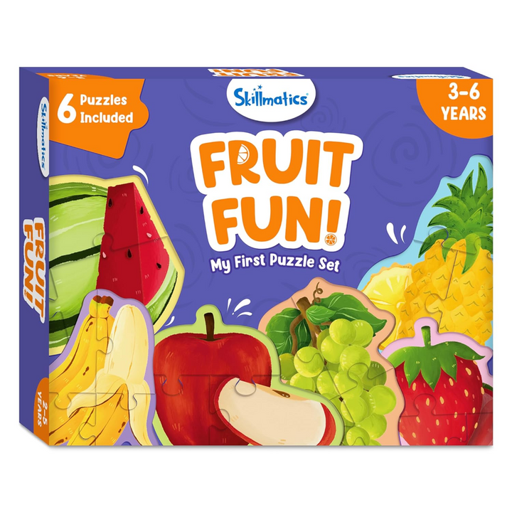 Skillmatics My First Puzzle Set - Fruit Fun