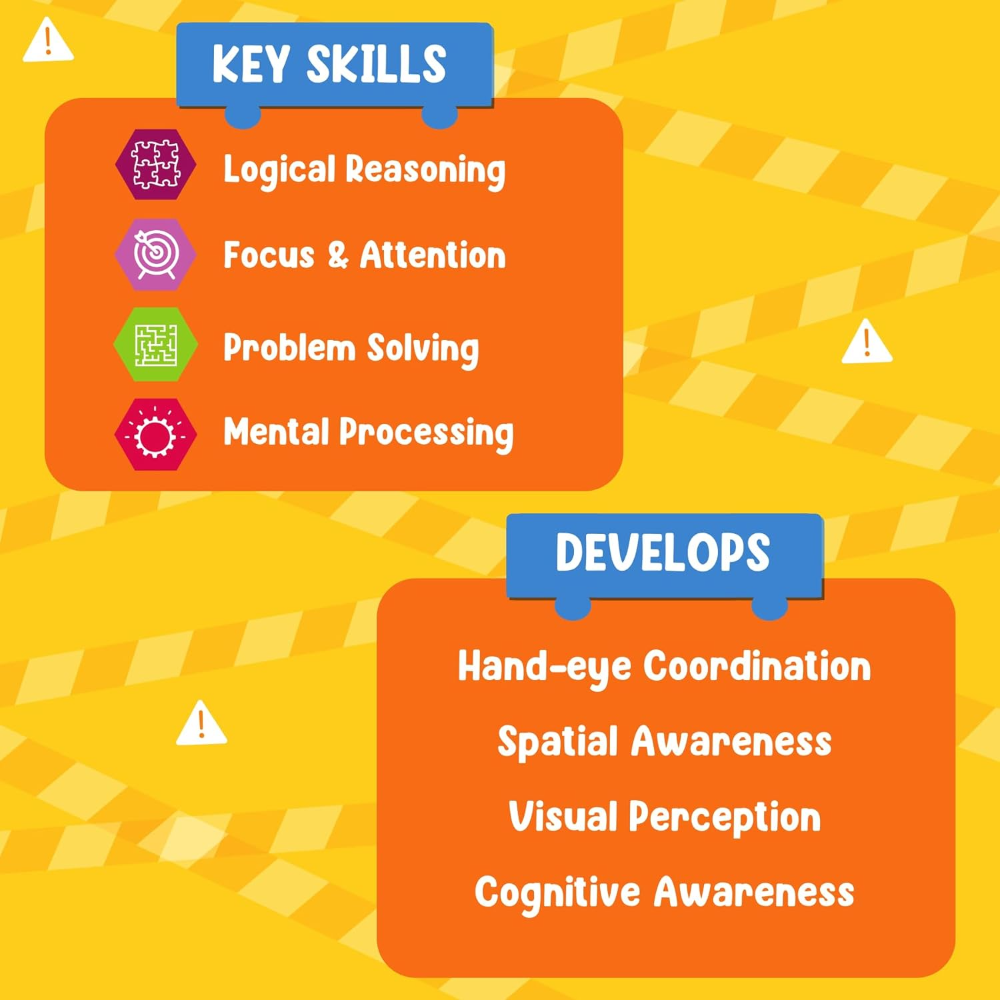 Skillmatics My First Puzzle Set - At The Construction Site