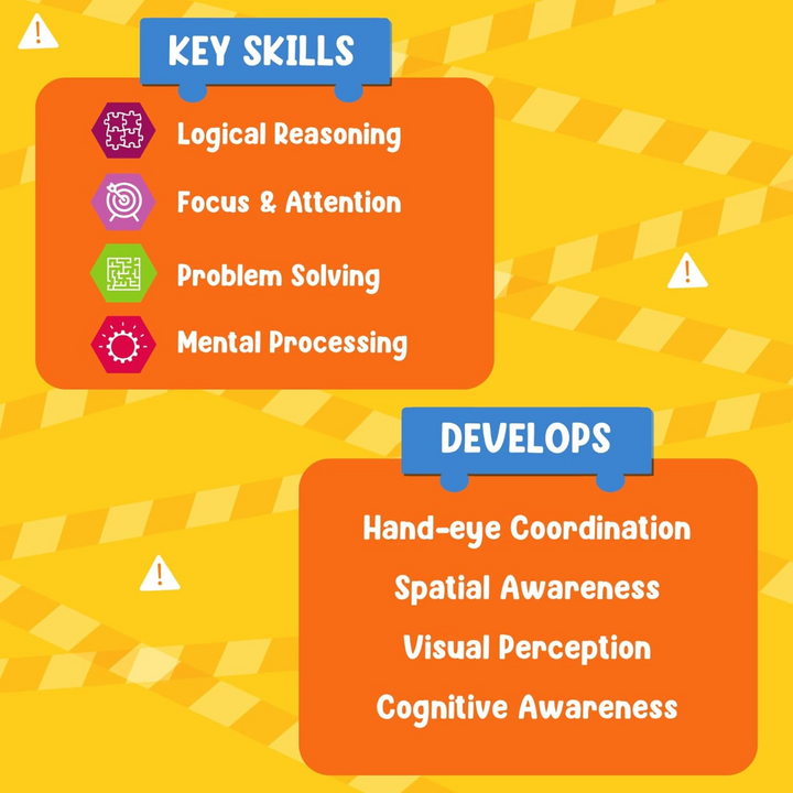 Skillmatics My First Puzzle Set - At The Construction Site