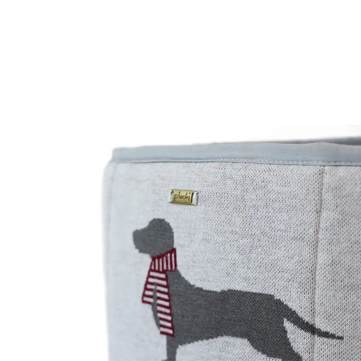 Pluchi Cotton Knitted Kids Storage Basket – For Toys &amp; Play Accessories