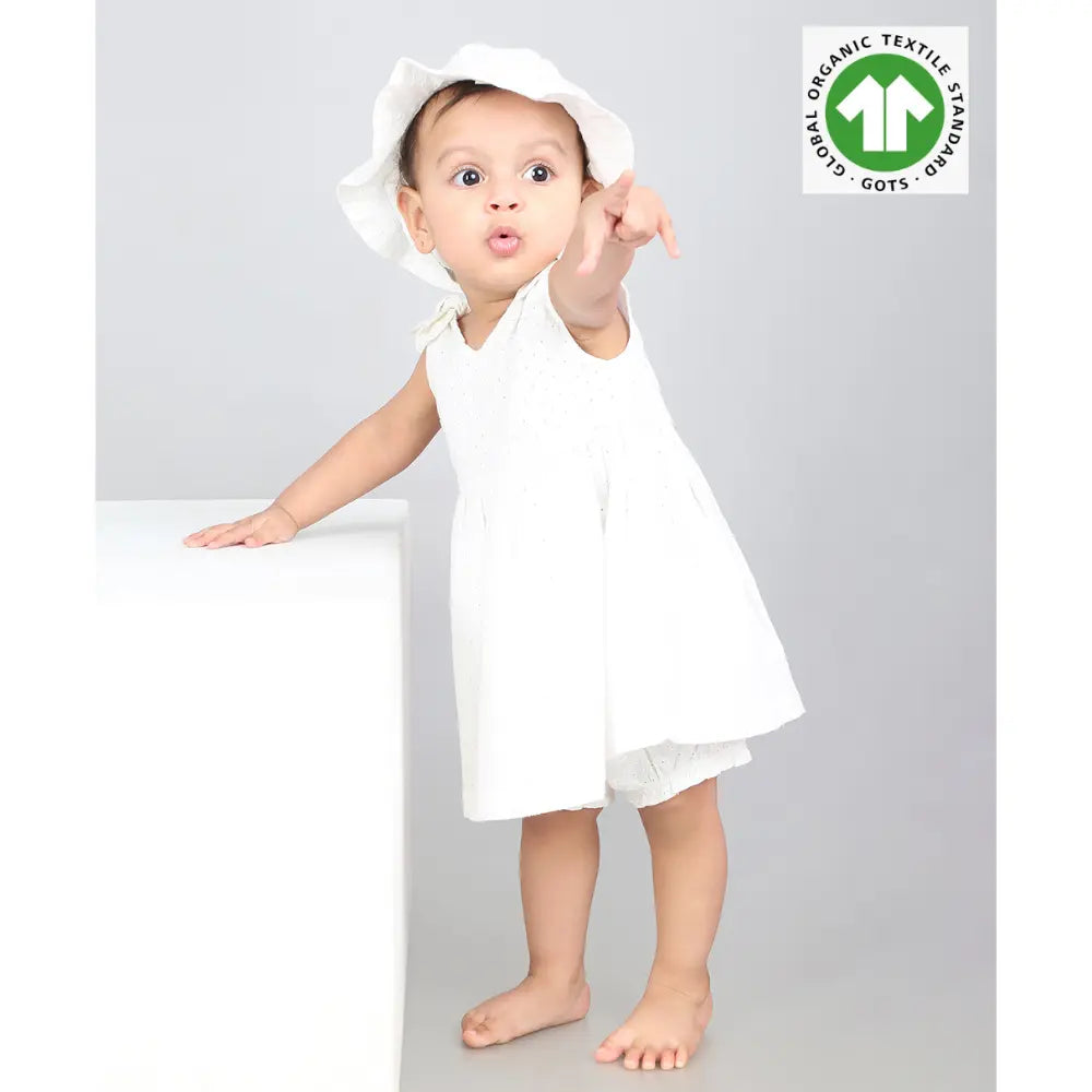 Sweetlime By AS Daisy Breeze Organic Cotton Co-ord Set with a Hat