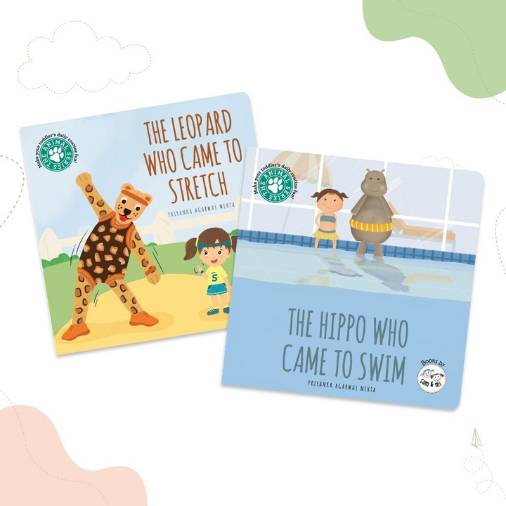 SAM &amp; MI - Active Toddler Book Set: Early Learning Board Books for Kids