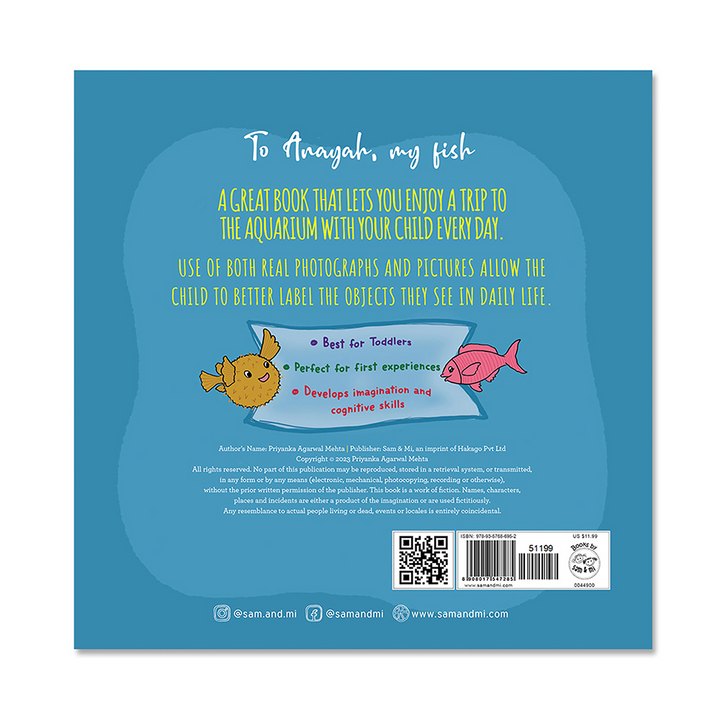 SAM &amp; MI - Aquarium for Ms. Nunu: STEM Lift-the-Flap Board Book for Kids