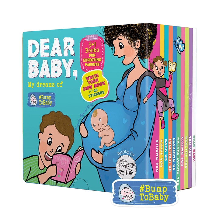 SAM &amp; MI – Dear Baby: Dreams Of (Box Set of 10 Board Books for New &amp; Expecting Parents)
