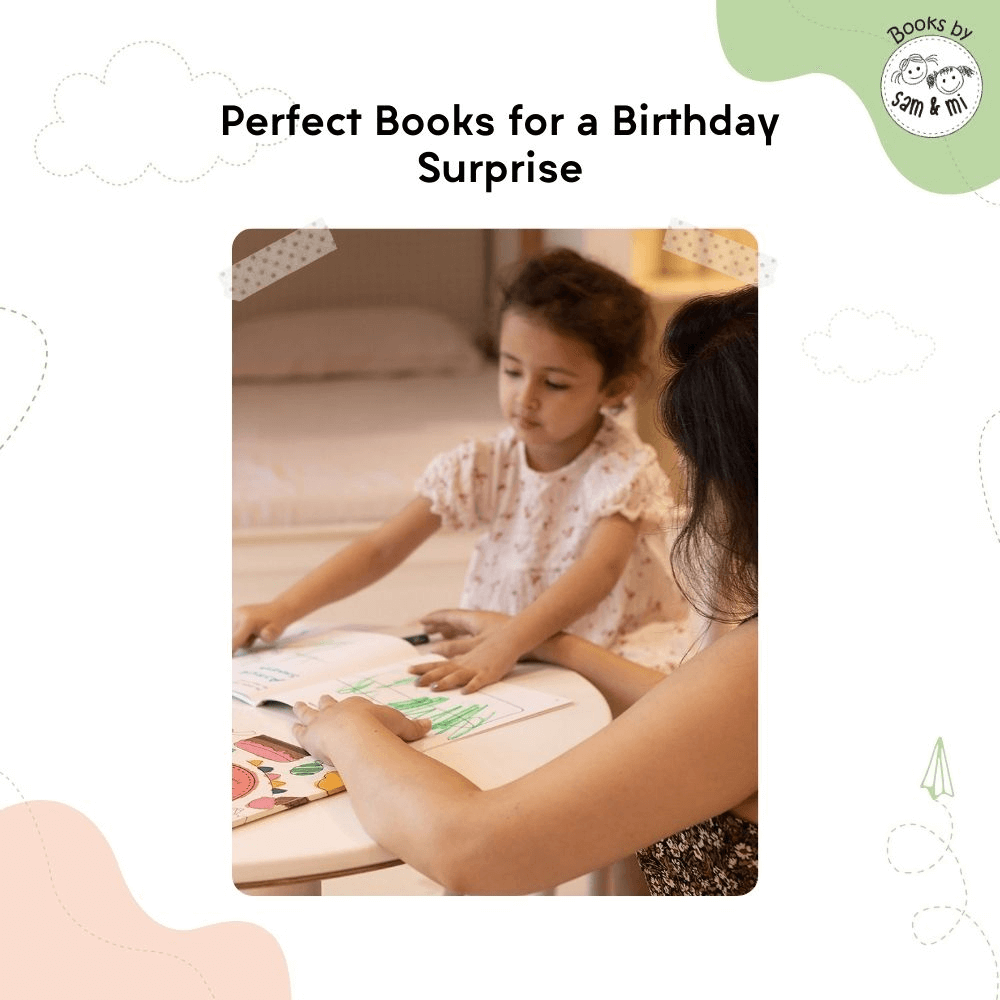 SAM &amp; MI - Birthday Book Set: Early Learning Story Books for Children